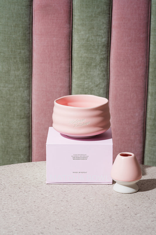 Matcha bowl & whisk holder